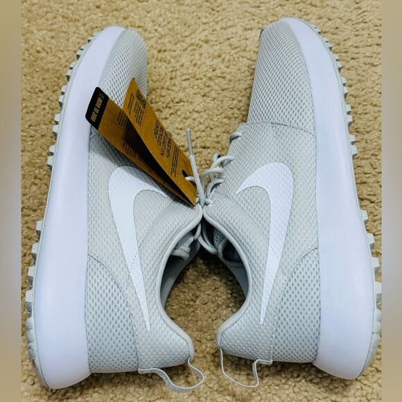 NWT Nike Roshe G Next Nature Men's Golf Shoes in Photon Dust/White Sz 11.5 - Picture 7 of 14